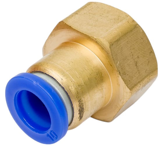 Фитинг металлический 10 мм, 1/2" Pegas pneumatic 5215