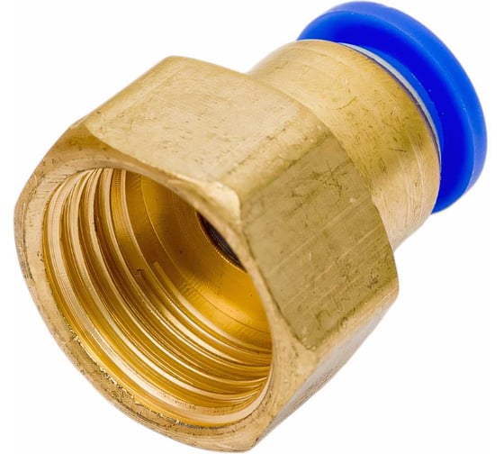 Фитинг металлический 10 мм, 1/2" Pegas pneumatic 5215