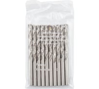 Сверло (10 шт; 4.5 мм; ц/х; вышлифованное Класс А1; Р6М5) SDW TOOLS dc00325