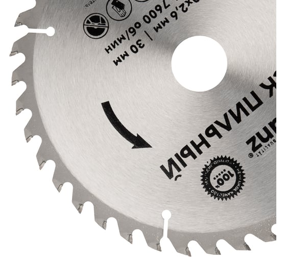 Диск пильный по дереву 210x30 мм, 40 зубьев KRANZ KR-92-0122