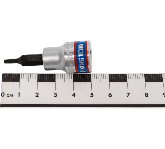Насадка бита торцевая (3/8; Torx plus; IPR9; L = 50 мм) KING TONY 302D09
