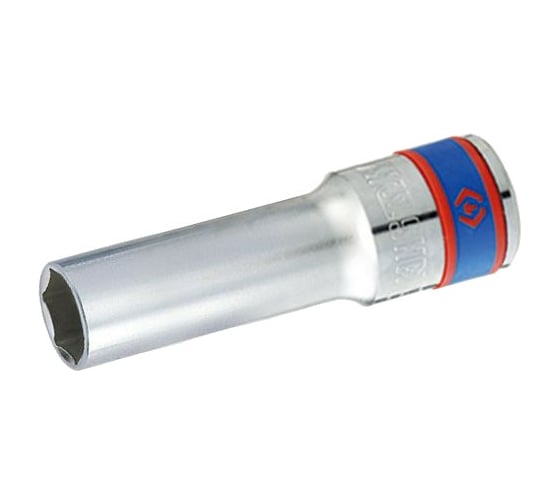 Головка торцевая глубокая шестигранная 1/2", 8 мм KING TONY 424508M 1