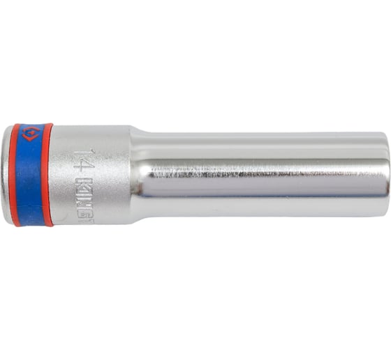 Головка торцевая глубокая шестигранная 1/2", 14 мм KING TONY 424514M 1