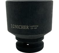 Головка ударная 6-гранная (32 мм; 1/2") NICHER 1440032M