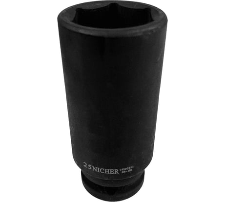 Головка ударная длинная 6-гранная (25 мм; 1/2") NICHER 1430025M