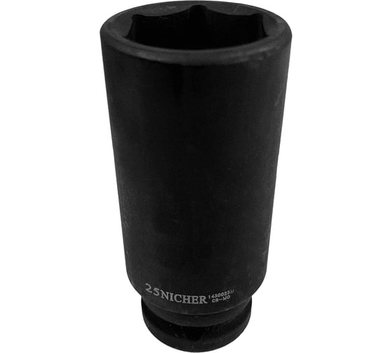 Головка ударная длинная 6-гранная (25 мм; 1/2") NICHER 1430025M 1