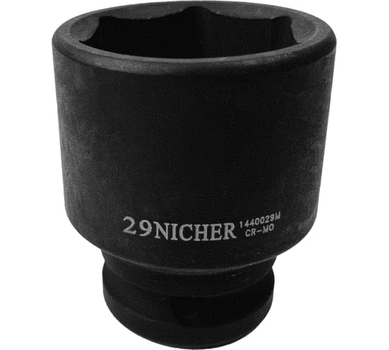Головка ударная 6-гранная (29 мм; 1/2") NICHER 1440029M
