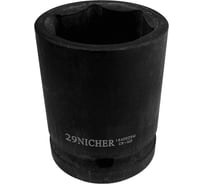 Головка ударная 6-гранная (29 мм; 3/4") NICHER 1640029M