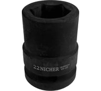 Головка ударная 6-гранная (22 мм; 3/4") NICHER 1640022M