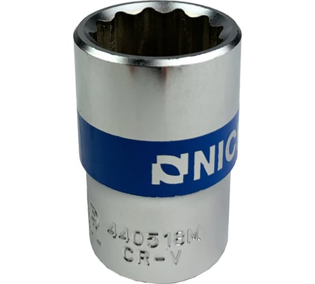 Головка 12-гранная (18 мм; 1/2") NICHER 440518MTC