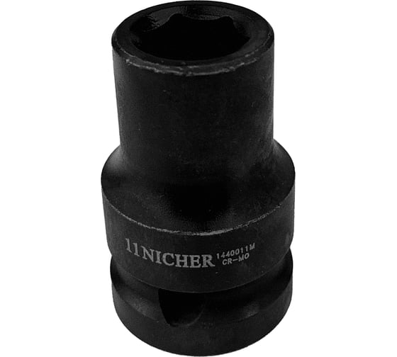 Головка ударная 6-гранная (11 мм; 1/2") NICHER 1440011M