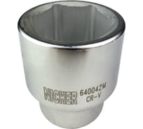 Головка 6-гранная (42 мм; 3/4") NICHER 640042MC
