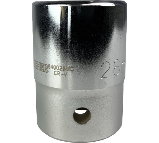 Головка 6-гранная (26 мм; 3/4") NICHER 640026MC
