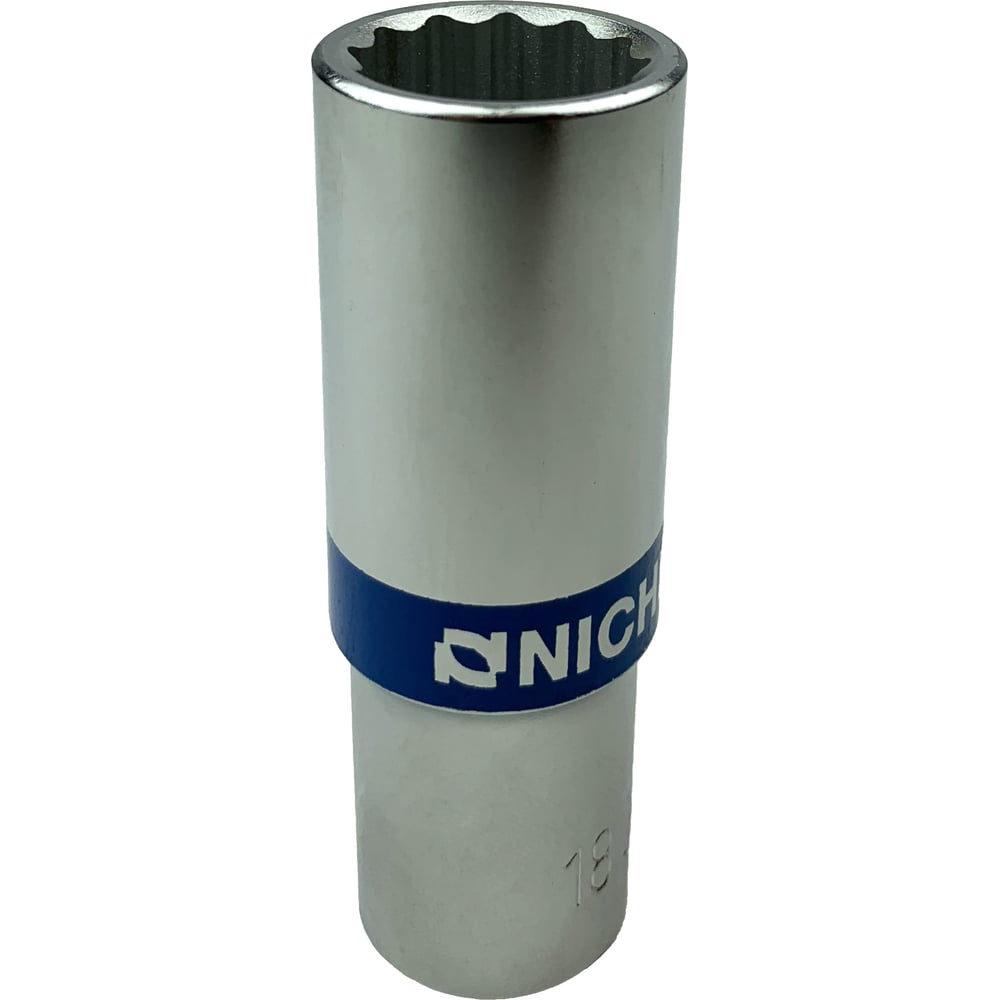 Головка длинная 12-гранная (18 мм; 1/2") NICHER 430518MTC - выгодная ...