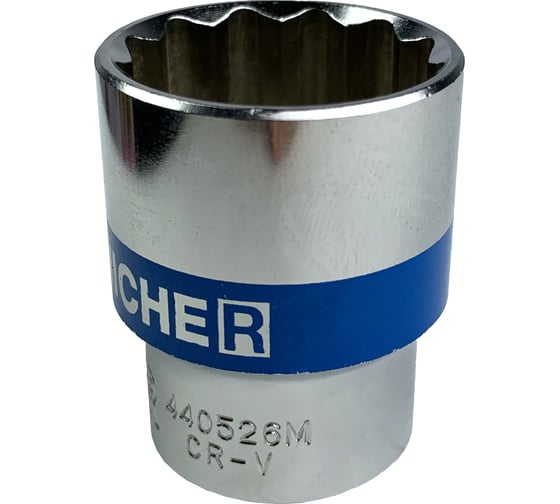 Головка 12-гранная (26 мм; 1/2") NICHER 440526MTC