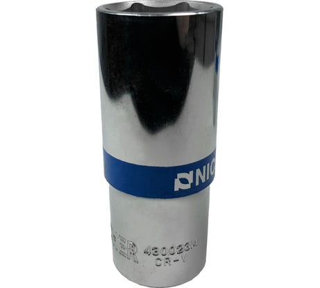 Головка длинная 6-гранная (23 мм; 1/2") NICHER 430023MTC