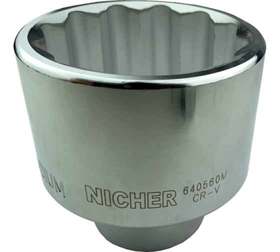 Головка 12-гранная (60 мм; 3/4") NICHER 640560MC