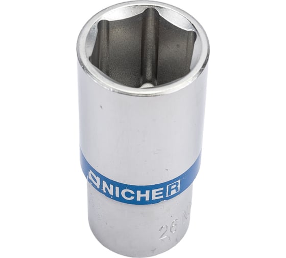Головка длинная 6-гранная (26 мм; 1/2") NICHER 430026MTC