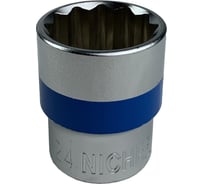 Головка 12-гранная (24 мм; 1/2") NICHER 440524MTC