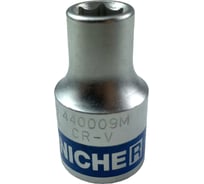 Головка 6-гранная (9 мм; 1/2") NICHER 440009MTC