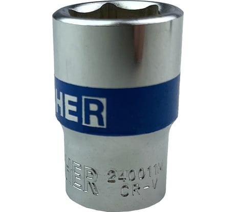 Головка 6-гранная (11 мм; 1/4") NICHER 240011MTC