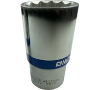 Головка длинная 12-гранная (32 мм; 1/2") NICHER 430532MTC