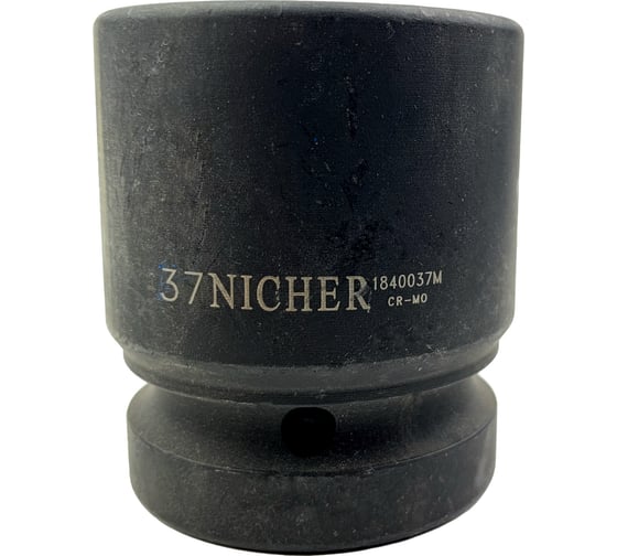 Головка ударная 6-гранная (37 мм; 1") NICHER 1840037M
