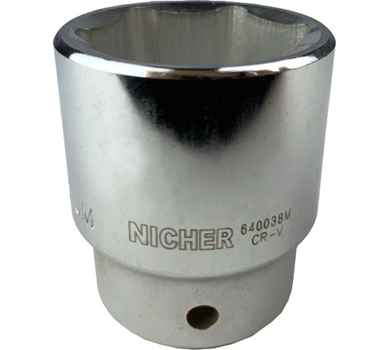 Головка 6-гранная (38 мм; 3/4") NICHER 640038MC 1
