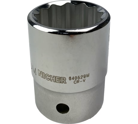 Головка 12-гранная (29 мм; 3/4") NICHER 640529MC