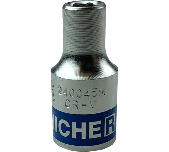 Головка 6-гранная (4.5 мм; 1/4") NICHER 240045MTC 1