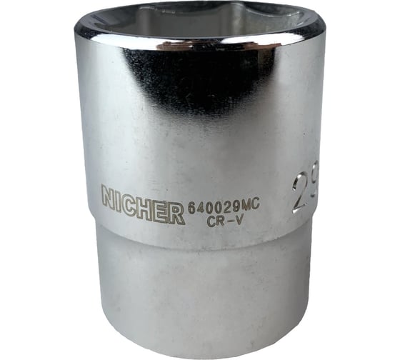 Головка 6-гранная (29 мм; 3/4") NICHER 640029MC 1