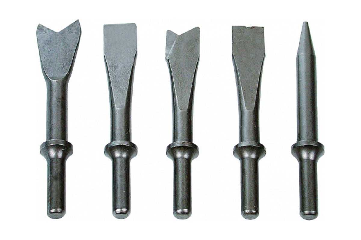 Набор зубил 5 шт для пневмозубила 102 мм AmPro A1702 - выгодная цена ...