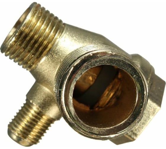 Клапан обратный для компрессора резьба наружная 1/4", 3/8", 1/8" Pegas pneumatic 4312