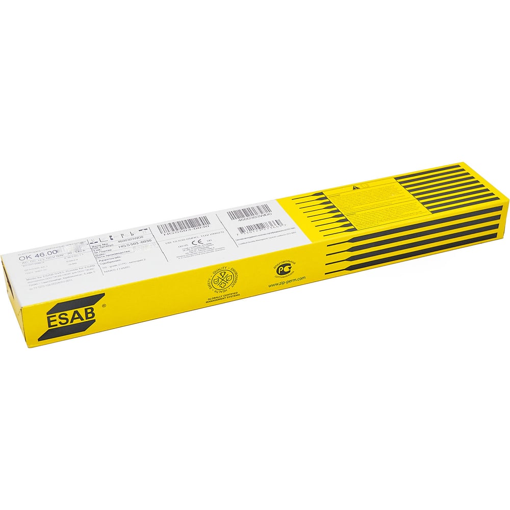 4600303wb0 esab электроды сварочные ok 4