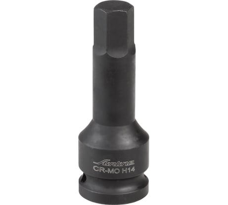 Головка ударная торцевая 1/2"DR, внешний 6-гранник, Hex14 Airline ATAS011