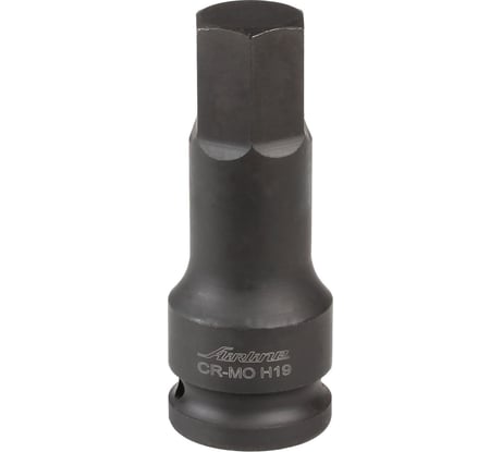 Головка ударная торцевая 1/2"DR, внешний 6-гранник, Hex19 Airline ATAS016