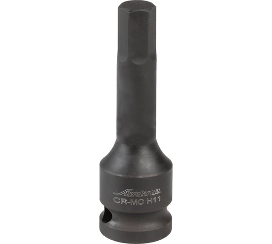Головка ударная торцевая 1/2"DR, внешний 6-гранник, Hex11 Airline ATAS008 1