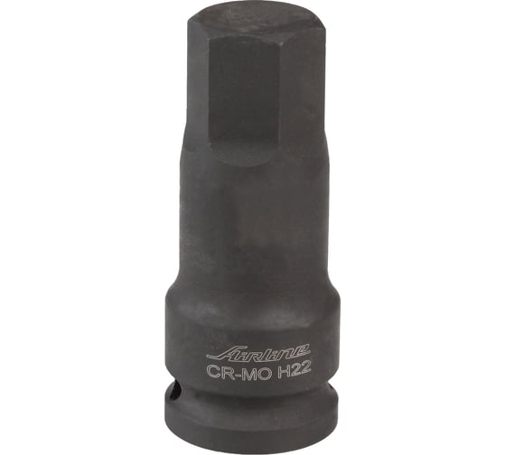 Головка ударная торцевая 1/2"DR, внешний 6-гранник, Hex22 Airline ATAS018 1