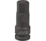 Головка ударная торцевая 1/2"DR, внешний 6-гранник, Hex22 Airline ATAS018 1