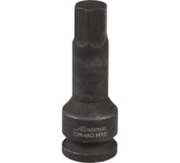 Головка ударная торцевая 1/2"DR, внешний 6-гранник, Hex15 Airline ATAS012
