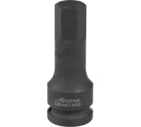 Головка ударная торцевая 1/2"DR, внешний 6-гранник, Hex18 Airline ATAS015