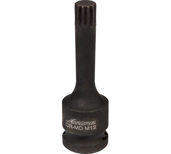 Головка ударная торцевая 1/2"DR, внешний SPLINE, M12 AIRLINE ATAS036 1