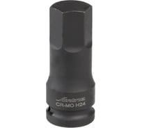 Головка ударная торцевая 1/2"DR, внешний 6-гранник, Hex24 Airline ATAS019