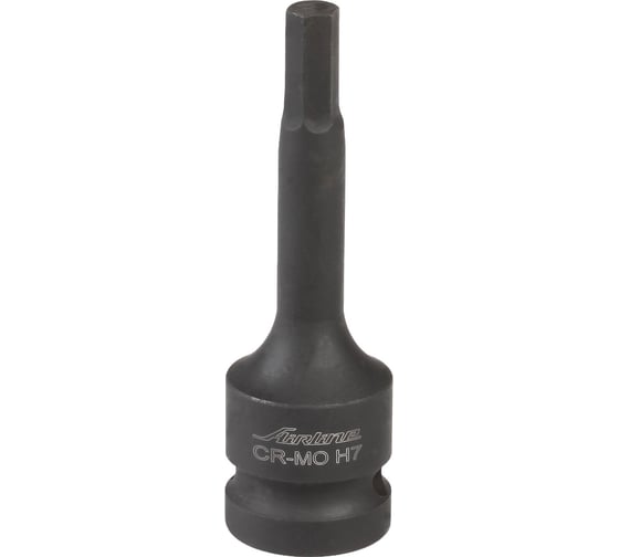 Головка ударная торцевая 1/2"DR, внешний 6-гранник, Hex7 Airline ATAS004