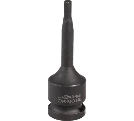 Головка ударная торцевая 1/2"DR, внешний 6-гранник, Hex5 Airline ATAS002 1