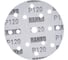 Круг шлифовальный Film Ceramic FC531 (150 мм; 15 отв.; Р120; 100 шт) Hanko FC531.150.15.0120 2