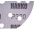 Круг шлифовальный Film Ceramic FC531 (150 мм; 15 отв.; Р320; 100 шт) Hanko FC531.150.15.0320 3