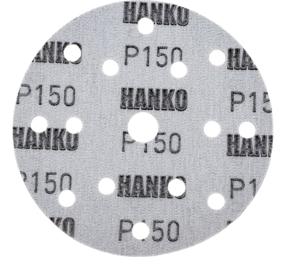 Круг шлифовальный Film Ceramic FC531 (150 мм; 15 отв.; Р150; 100 шт) Hanko FC531.150.15.0150