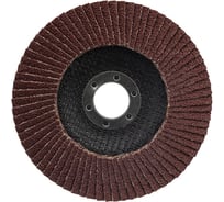 Круг лепестковый торцевой P60, 125x22.2 мм KRANZ KR-90-0013
