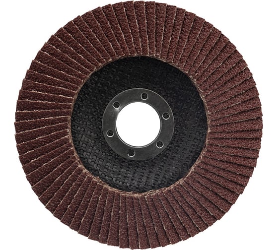 Круг лепестковый торцевой P60, 125x22.2 мм KRANZ KR-90-0013 1